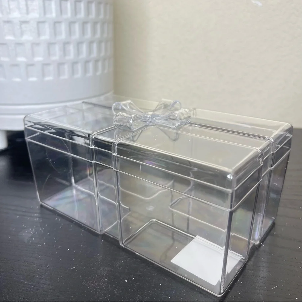 NEW Target Bullseyes Playground Christmas 2025 Clear Present Box with Bow